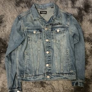 denim playboy Jean jacket